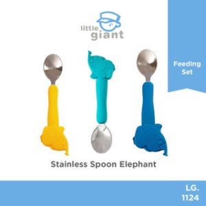 Stainless Steel Spoon Lion/Elephant