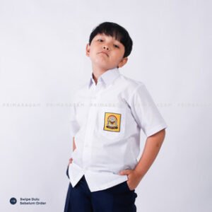 Seragam Sekolah Smp Laki Laki / Perempuan Lengan Pendek - Baju Seragam Kemeja Putih