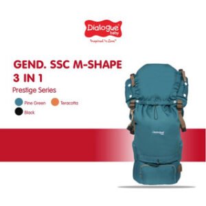DIALOGUE BABY Gendongan 3 in 1 SSC M-Shape Prestige Series - Gendongan bayi DGG4419