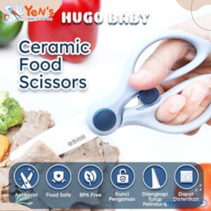Hugo Baby - Ceramic Baby Food Scissors Blue