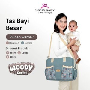 Mom's Baby Tas Bayi Besar Woody Series MBT3076
