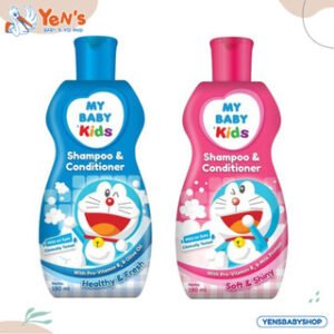 MY BABY Kids Shampoo & Conditioner Doraemon - Sampo & Kondisioner Anak Rambut Wangi dan Halus