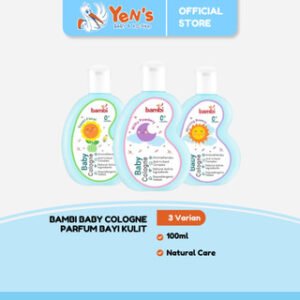 Bambi Baby Cologne 100ml - Parfum Bayi Kulit Normal - Sensitif