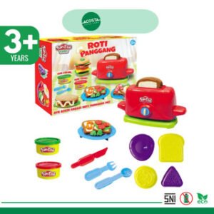 Fun-Doh Mainan Cetakan Plastisin Roti Panggang - Mainan Edukasi Anak