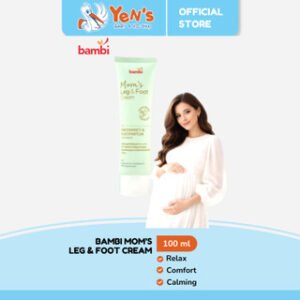 Bambi Mom’s Leg & Foot Cream 100ml – Skincare Ibu Hamil dan Menyusui – Anti Nyeri & Pegal