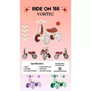 VORTEC Ride On Anak 166 - Mainan Sepeda Anak