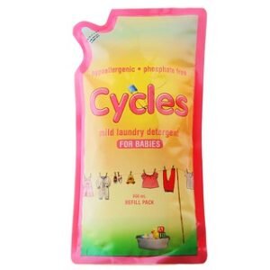 Cycles Mild Laundry Detergent Refill Pack 800ml