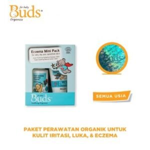 Buds Organics Eczema Mini Pack Krim Perawatan Kulit Eksim Bayi Anak Organic Travel Size Sensitive Skin