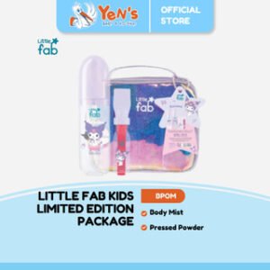 Little Fab Kids Limited Edition Kuromi Package ( Body Mist & Lip Shine)