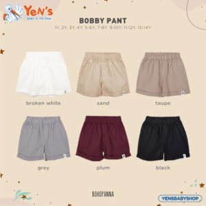 Bohopanna Bobby Pant Celana Chinos Anak Laki-laki Celana Panjang Casual Premium Balita Boy