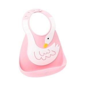 MAKE MY DAY Baby Bib - Swan