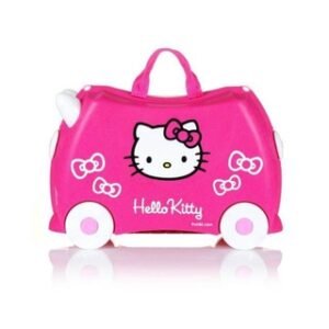TRUNKI Hello Kitty Pink Luggage Ride On Koper Anak