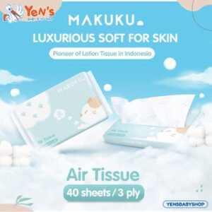 MAKUKU Air Tissue Isi 5 Pack X 40 Lembar / Tisu Kering