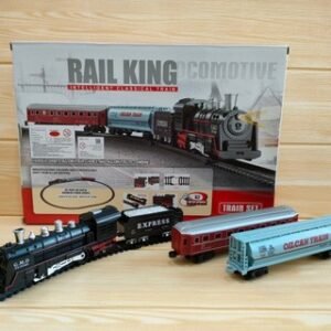 CLASSIC RAIL KING TRAIN Mainan Kereta Api