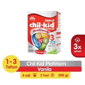 Morinaga Chil Kid Platinum 3 Vanilla Susu Pertumbuhan Anak 1-3 Tahun Nutrisi Otak DHA Omega