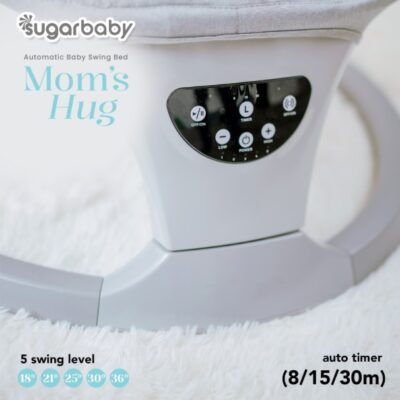 Sugar Baby - Moms Hug Automatic Baby Swing Bed/ Ayunan Bayi/ Bouncer Bayi thumbnail 7