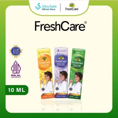 FreshCare Green Tea / Lavender 10ml - Minyak Angin Aromaterapi untuk Relaksasi & menyegarkan