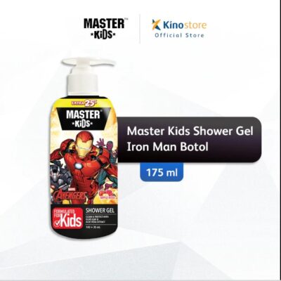 Master Kids Shower Gel Iron Man / Captain America Botol 175ml thumbnail 2