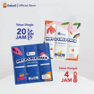 GabaG Flexi Pack Ice Gel Panas Dingin Multifungsi untuk ASI,MPASI,makanan minuman & Kompres BPA FREE thumbnail 2