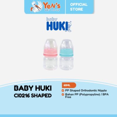 Huki Botol Susu C10216 PP Shaped Orthodontic Nipple 60ml