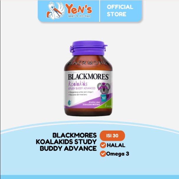 Blackmores Koalakids Study Buddy Advance (30) Rasa jeruk dan raspberry