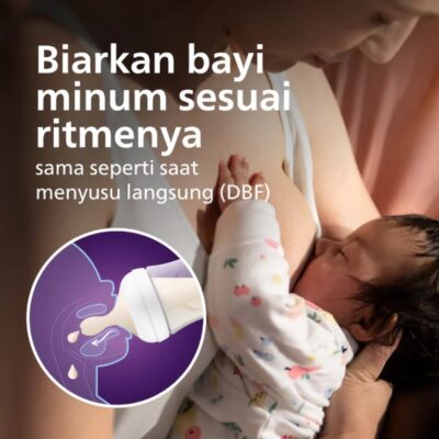 Philips Avent Botol Susu Bayi Natural Response Decorative Giraffe 260 ml Single - SCY903/66 thumbnail 2