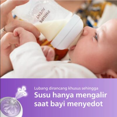 Philips Avent Botol Susu Bayi Natural Response Decorative Giraffe 260 ml Single - SCY903/66 thumbnail 3