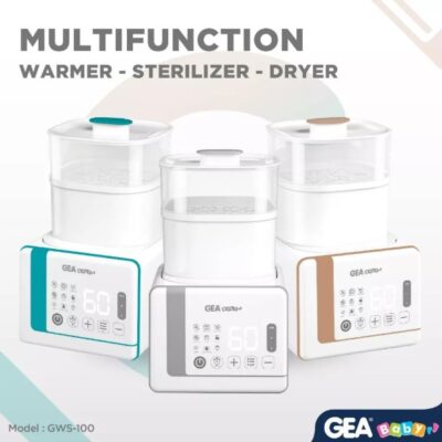 GEA Baby Multifunction Warmer Sterilizer Dryer GWS 100 - penghangat susu / sterilisasi / slow cooker thumbnail 4
