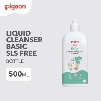PIGEON Liquid Cleanser Basic SLS Free  - 500ml Bottle / 450ml Refill thumbnail 2