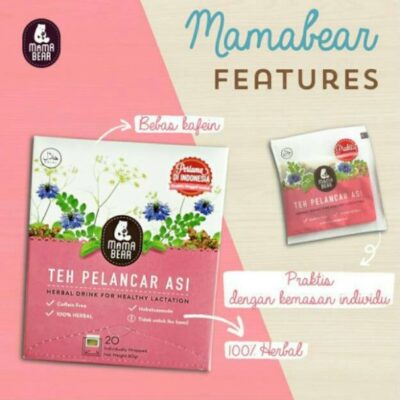 Mama Bear Teh Pelancar Asi 60gr thumbnail 2