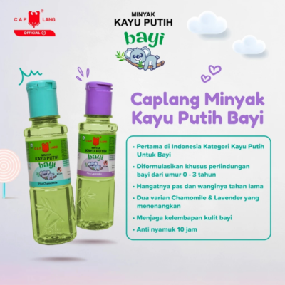 CAP LANG Blind Box Paket Minyak Kayu Putih Bayi 3 pcs 60 ml Free Bag Charm Koala (Random) thumbnail 2