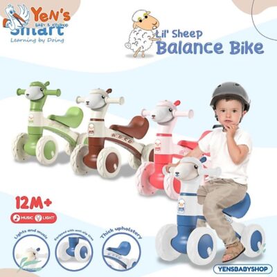 Bebe Smart Lil Sheep Balance Bike / Sepeda Anak