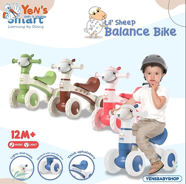 Bebe Smart Lil Sheep Balance Bike / Sepeda Anak
