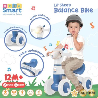 Bebe Smart Lil Sheep Balance Bike / Sepeda Anak thumbnail 2