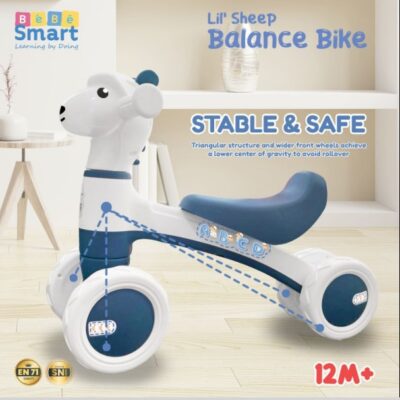 Bebe Smart Lil Sheep Balance Bike / Sepeda Anak thumbnail 3