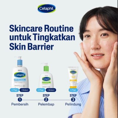 Cetaphil Gentle Skin Cleanser 473ml - Sabun Pembersih Muka Untuk Semua Jenis Kulit thumbnail 6