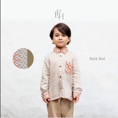 Little Palmerhaus Saraya Boy Attire Set (Setelan Baju Koko Anak Usia 1-6 Tahun) - Baju Lebaran 2026