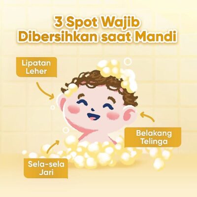 Cussons Baby Hair & Body Wash Deep Moisture Hemat 100ml+100ml - Sabun Mandi Bayi thumbnail 4