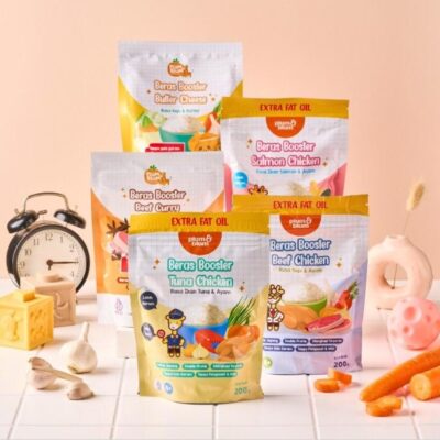 Plum & Blum Bubur Beras Mpasi BB Booster 6 Bulan - 200 gram - Halal