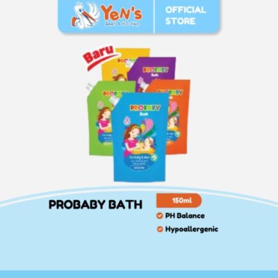 Probaby Bath For Body & Hair 150ml Tutup Ulir