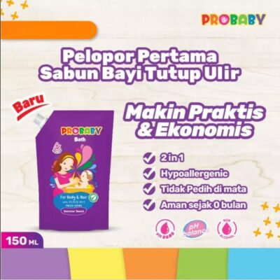 Probaby Bath For Body & Hair 150ml Tutup Ulir thumbnail 5
