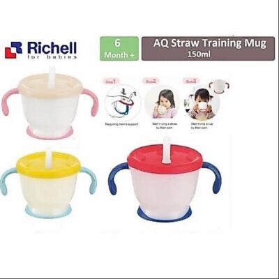 RICHELL Cup De Straw Training Mug 150 ml thumbnail 2