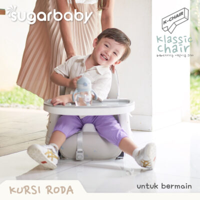 SUGARBABY Klassic Chair High Chair 6 in 1 | Booster Seat | Kursi Makan Bayi thumbnail 4