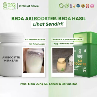Mom Uung ASI Booster 60 Kapsul - ASI 2,6x Lebih Deras dan Berkualitas - Pelancar ASI - Halal thumbnail 7