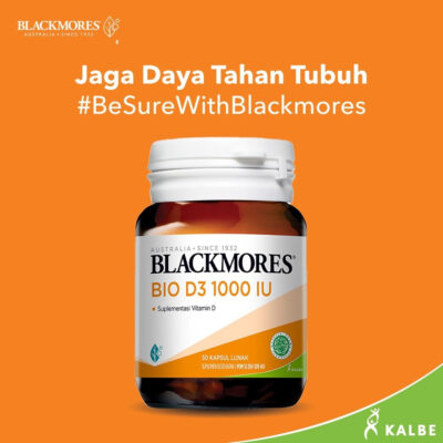 BLACKMORES Bio D3 1000 IU Vit D-3 isi 30 / isi 60 kapsul thumbnail 4