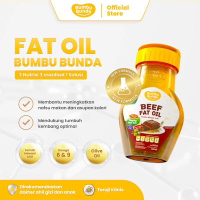 Bumbu Bunda Fat Oil 100ml - Minyak MPASI | Lemak Daging Asli - BB Booster - No MSG thumbnail 2