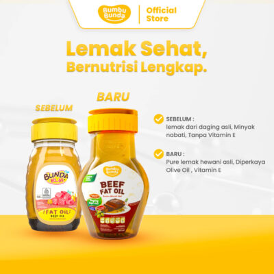 Bumbu Bunda Fat Oil 100ml - Minyak MPASI | Lemak Daging Asli - BB Booster - No MSG thumbnail 3