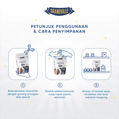 GRANDVILLE Abon Sapi, Ayam, Cheddar Cheese ,Ikan Crunchy Original 100gr thumbnail 6