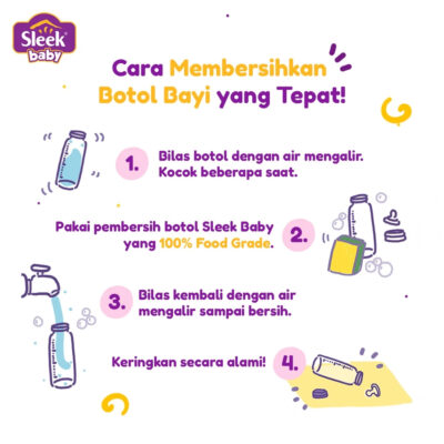 Sleek Baby Bottle Nipple & Accessories Cleanser Refill 450 ml thumbnail 5