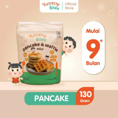 Yummy Bites Pancake & Waffle Mix 130 GR - Tepung Pancake MPASI Baby Dan Anak thumbnail 2